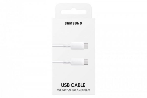 Samsung Cable Type C to C, 5A, White