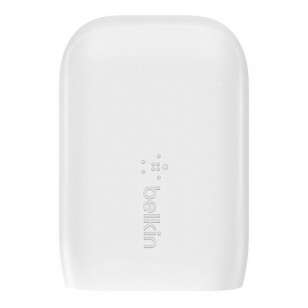 Ładowarka Belkin BoostCharge Dual USB-C + USB-A Wall Charger with PPS 37W White