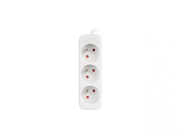 Przedłużacz Lanberg PS0-03E-0150-W (1,5m; kolor biały)