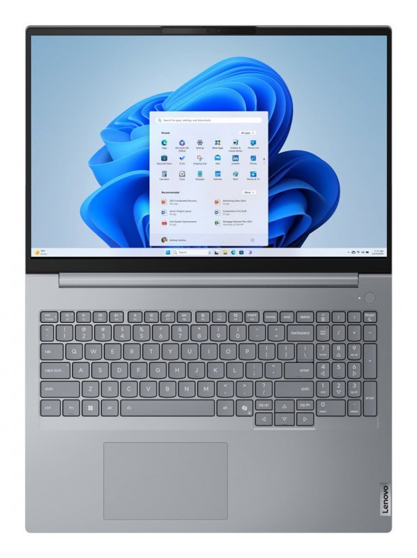 Lenovo ThinkBook 16 G8 Ultra 7 255H 16.0&quot; WUXGA IPS 300nits 60Hz 16GB DDR5 5600 SSD512 Intel Arc 140T 45Wh W11Pro Arctic Gr