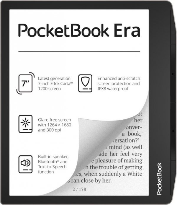 Ebook PocketBook Era 700 7&quot; E-Ink Carta 1200 16GB WI-FI  Silver