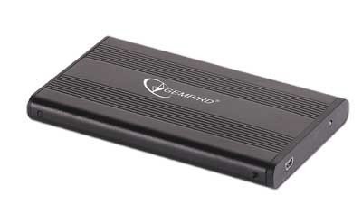 Obudowa GEMBIRD EE2-U2S-5 (2.5&quot;; USB 2.0; Aluminium; kolor czarny)