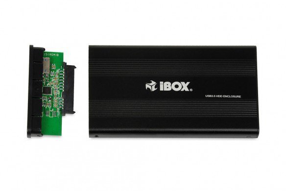 Obudowa IBOX HD-02 ZEW. 2,5&quot; USB 3.0 IEU3F02 (2.5&quot;; USB 3.0; Aluminium; kolor czarny)
