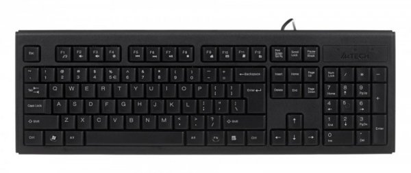 Klawiatura membranowa A4 TECH KR-83 A4TKLA42925 (USB 2.0; (US); kolor czarny)