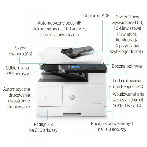 Urządzenie wielofunkcyjne HP LaserJet M443nda