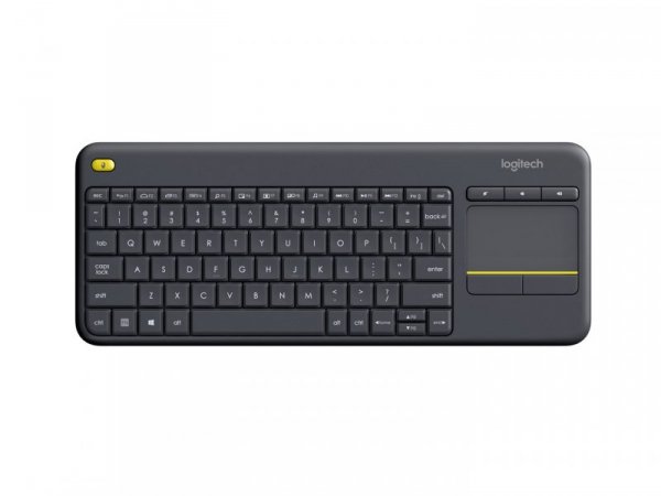 Klawiatura Logitech K400 920-007145 (USB 2.0; kolor czarny