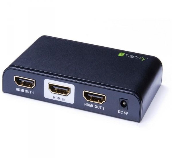TECHLY SPLITTER AV HDMI 2.0 1/2 ULTRA HD 4KX2K 3D IDATA HDMI2-4K2
