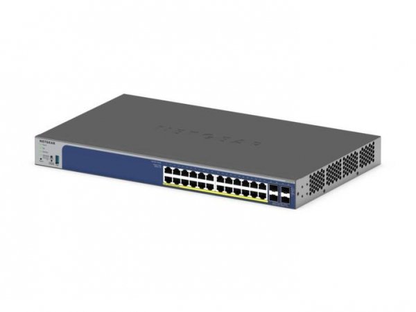 Switch Netgear GS728TXPv3 28p PoE 190W ( PoE+: 24p) Managed Gigabit/10G