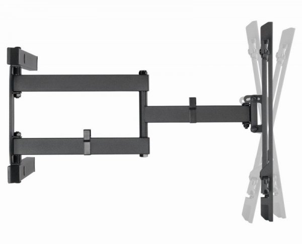 GEMBIRD UCHWYT ŚCIENNY LCD 37&quot;-80&quot; (OBRACANIE I POCHYLANIE) VESA MAX 600 X 400MM, DO 50KG