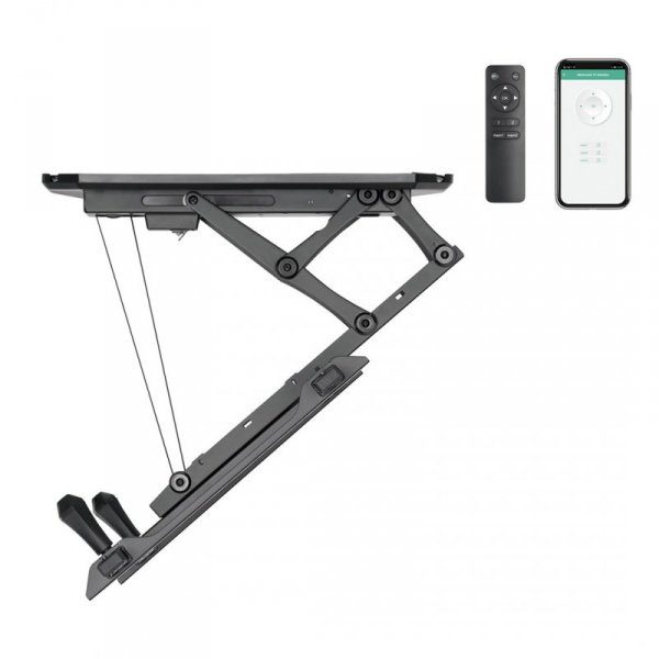 MACLEAN UCHWYT DO TV ELEKTRYCZNY SUFITOWY 32&quot;-70&quot; 35KG MC-880T