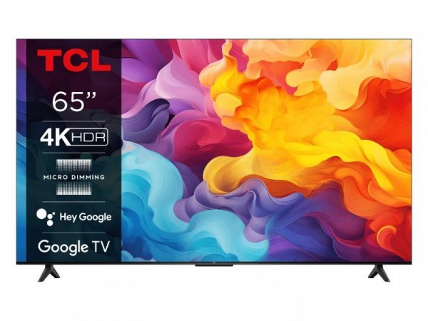 Telewizor TCL 65V6B LED 65&#039;&#039; 4K Ultra HD Google TV Dolby Audio DVB-T2 Czarny