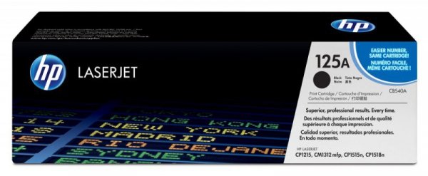 HP Inc. Toner 125A CLJ CP1215 Czarny 2.2k CB540A