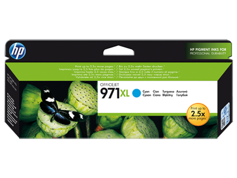 HP Inc. Tusz nr 971XL - CN626AE Cyan