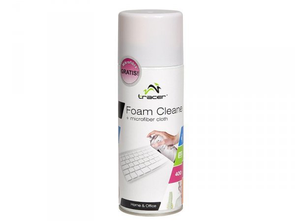 Tracer Pianka do plastiku 400ml+Mikrofibra