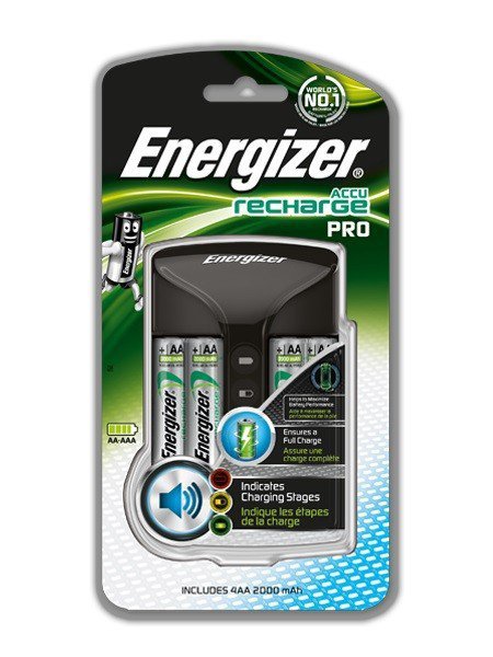 Energizer Ładowarka Pro + Power Plus AA 4szt.
