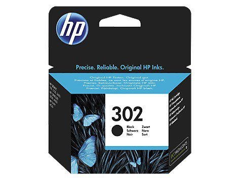 HP Inc. Tusz nr 302 Black F6U66AE