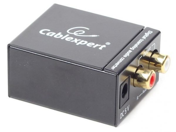 Gembird Adapter Digital Audio TOSLINK -&gt; Analog RCA