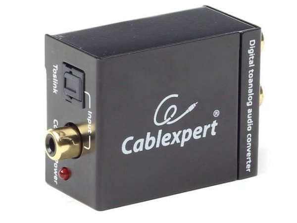 Gembird Adapter Digital Audio TOSLINK -&gt; Analog RCA
