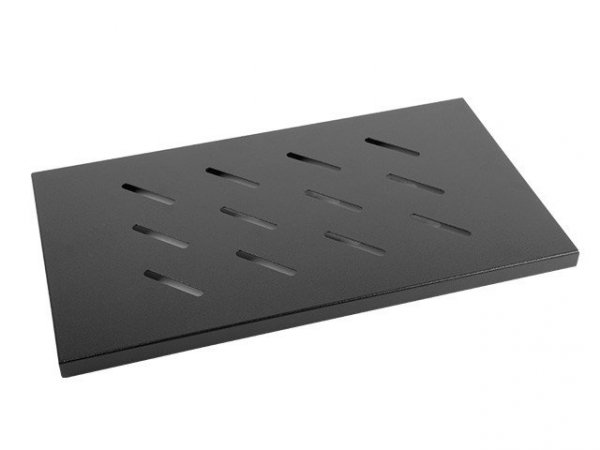 Lanberg Półka do szaf 19&#039;&#039; 600mm 1U 465x300mm czarna