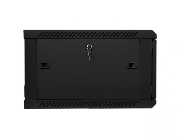 Lanberg Szafa instalacyjna wisząca 19&#039;&#039; 6U 600X600mm czarna (drzwi       szklane)
