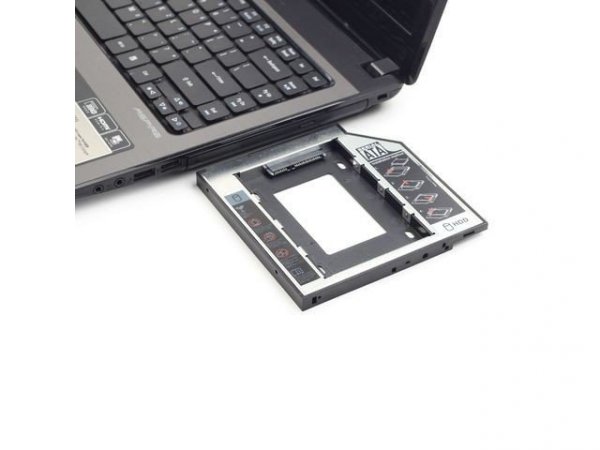 Gembird Adapter HDD ramka 5,25&#039;&#039; na 2,5&#039;&#039; Slim 12mm