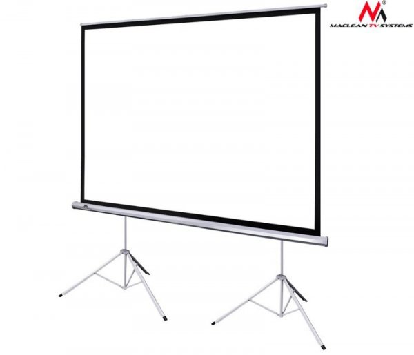 Maclean Ekran projekcyjny MC-712 150&quot; 4:3 dwa statywy