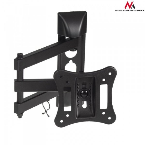 Maclean Uchwyt do telewizora  lub  monitora 13-27&quot; 15 kg uniwersalny MC-719 czarny max vesa 100x100