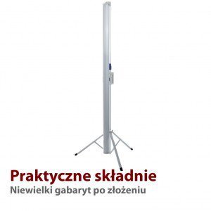 ART Ekran ręczny na statywie 4:3 120&quot; 244x183cm TS-120 4:3