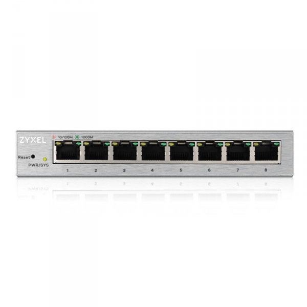 Zyxel GS1200-8 8Port Gigabit webmanaged Switch GS1200-8-EU0101F
