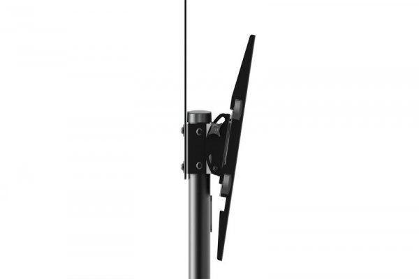 Digitus Stojak mobilny pojedynczy z półką, 1xLCD, max. 70&quot;, max. 50kg, VESA max. 600x400 pivot