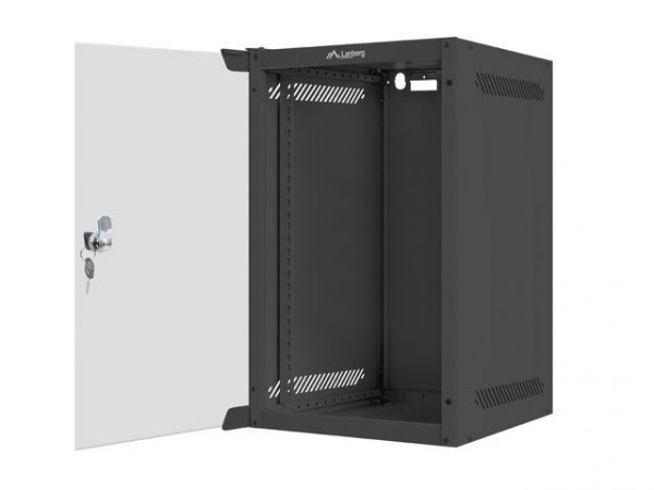 Lanberg Szafa wisząca 10 cali 9U 280x310mm czarna