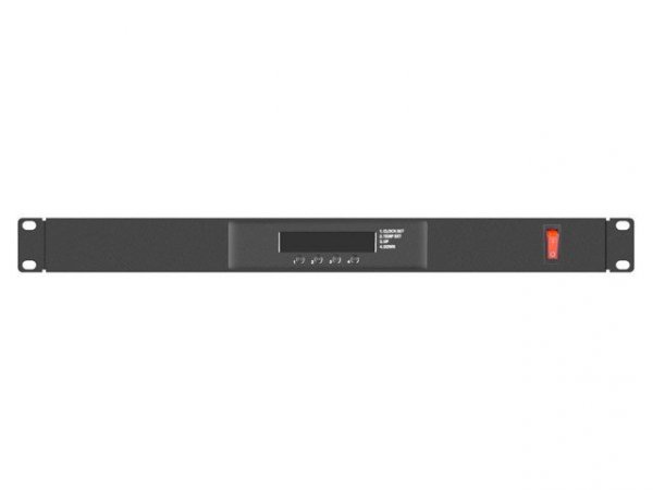Lanberg Panel wentylacyjny LCD poziomy 1U z termostatem do szaf, 19 cali, 4 wentylatory, 230V, czarny