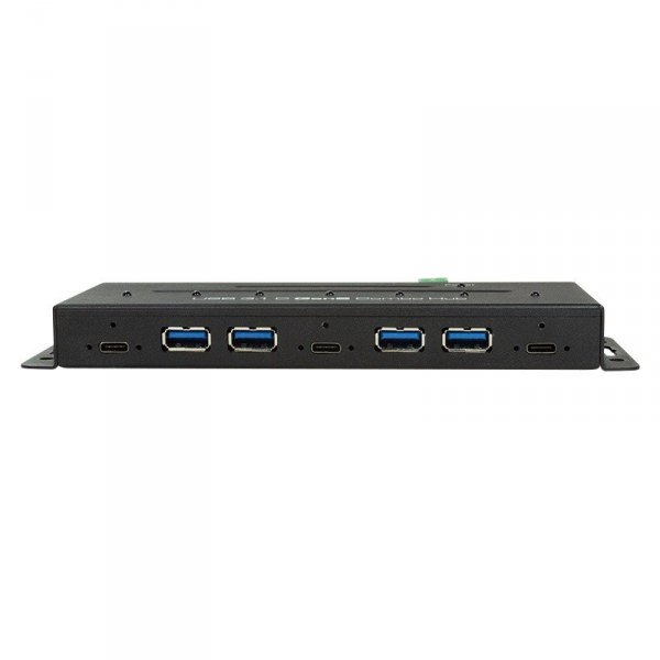 LogiLink Hub przemysłowy USB-C 3.1 Gen 2, 3xUSB0C, 4xUSB-A