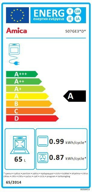 Amica Kuchnia gazowo-elektryczna 57GE3.33HZpTaDAQ(Xx)