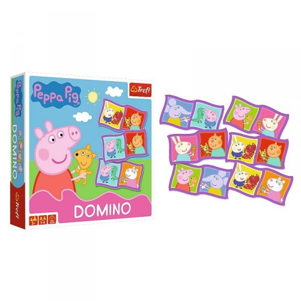 Trefl Gra Domino Peppa
