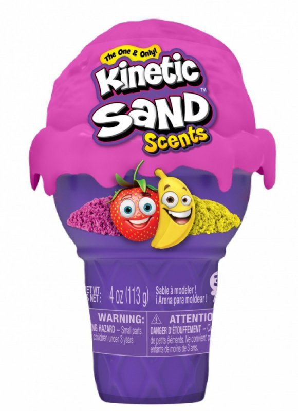 Spin Master Piasek Kinetic Sand Pojemnik na lody