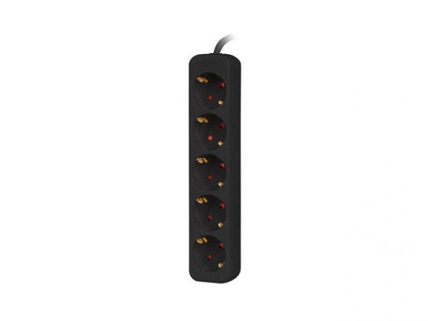 Lanberg Listwa przedłużacz 3m 5X230v c PS0-05F-0300-BK