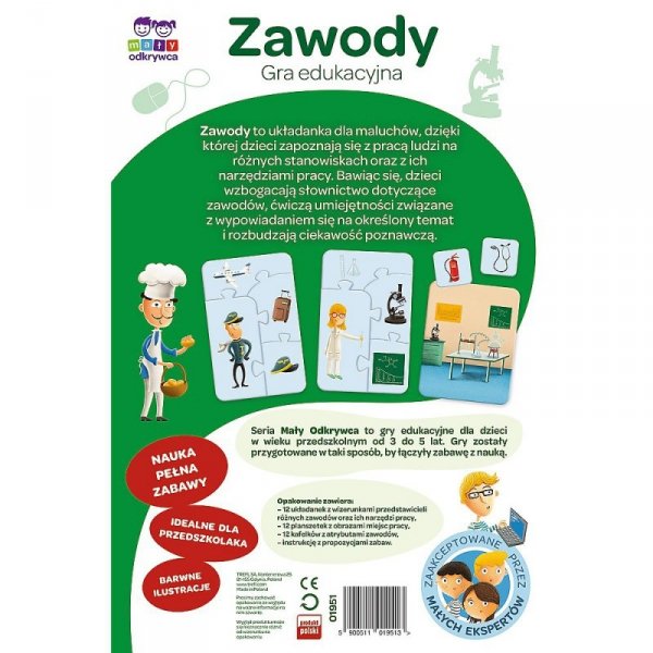 Trefl Gra edukacyjna Zawody