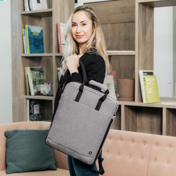 DICOTA Torba do notebooka Eco Tote Bag Motion 13-15.6 cali, szara