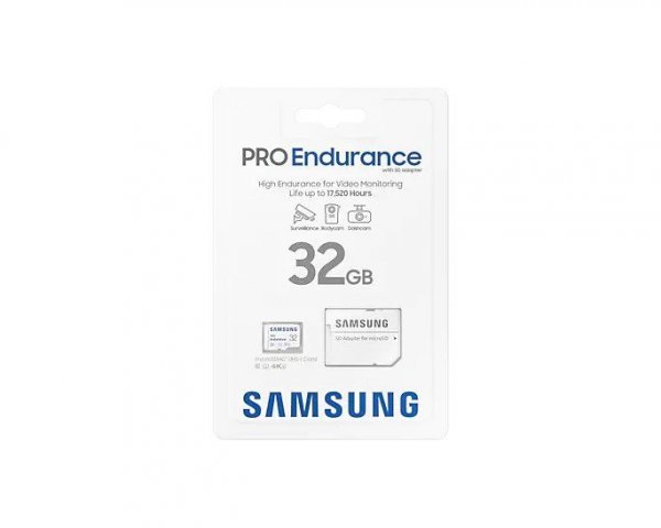 Samsung Karta pamięci microSD MB-MJ32KA/EU Pro Endurance 32GB + Adapter