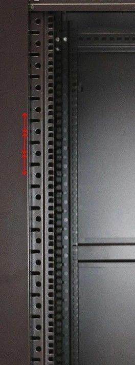 Extralink Szafa rack 37U 600x600mm czarna stojąca
