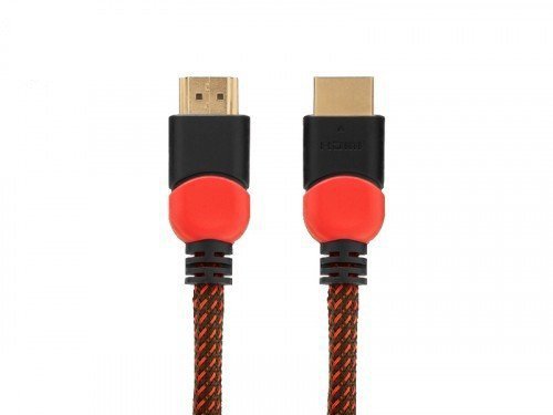 Savio Kabel HDMI 2.0 czerwono-czarny 3 m, GCL-04