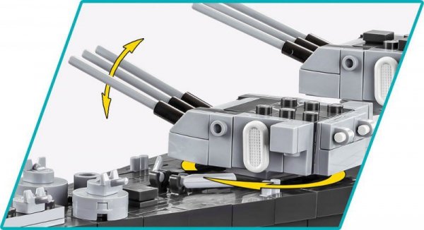 Cobi Klocki Klocki Historical Collection Battleship Missouri (BB-63)