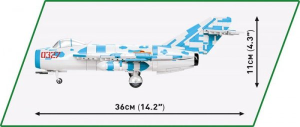 Cobi Klocki Klocki Historicall Collection Vietnam War MIG17 Nato Code Fresco