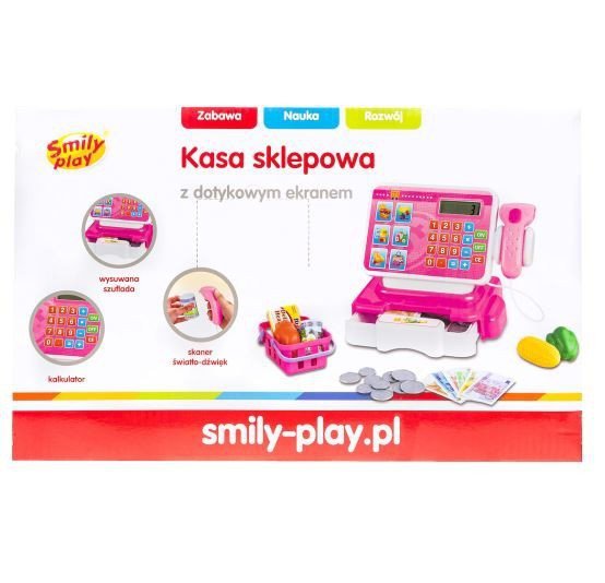 Smily Play Kasa sklepowa z ekranem