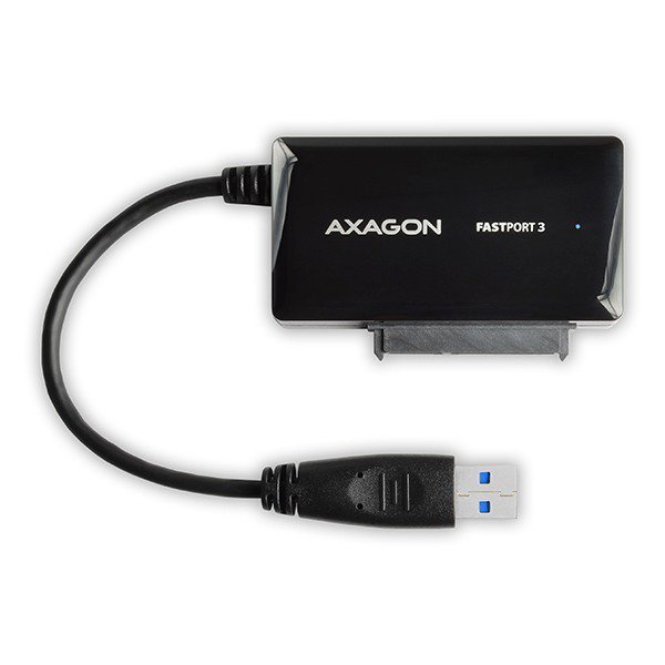 AXAGON ADSA-FP3 Adapter USB 3.2 Gen 1 - SATA 6G HDD FASTport3 (2.5&quot;, 3.5&quot;, 5.25&quot;) w tym zasilacz