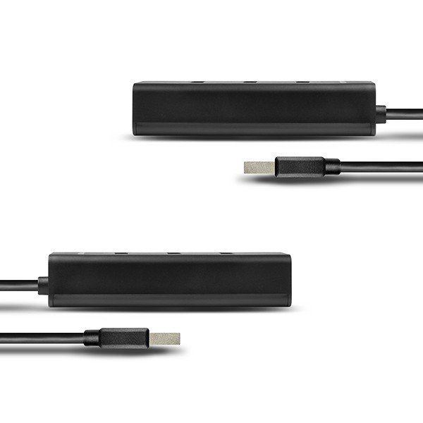 AXAGON HUE-S2BP Hub 4-portowy USB 3.2 Gen 1 charging hub 1.2m   kabel, AC adapter