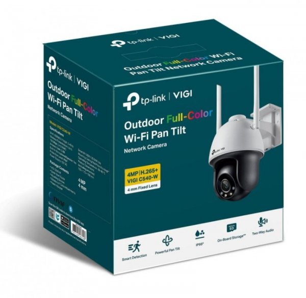 TP-LINK Kamera zewnętrzna 4MP WiFi  VIGI C540-W(4mm)