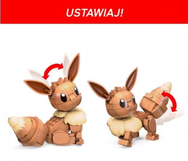 Mega Bloks Klocki Średni Pokemon  Eevee