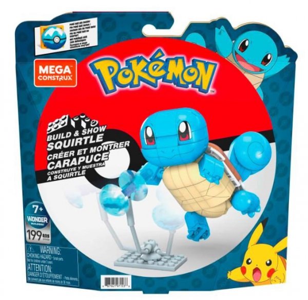 Mega Bloks Klocki Średni Pokemon Squirtle